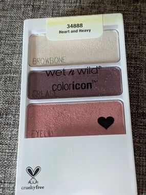Never Open Limited Edition Wet n Wild Color Icon Eyeshadow Trio - Heart & Heavy